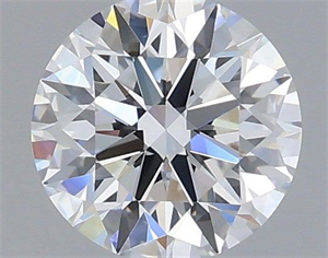 Picture of Lab Grown Diamond 1.02 Carats, Round with Ideal Cut, D Color, VVS1 Clarity and Certified by IGI