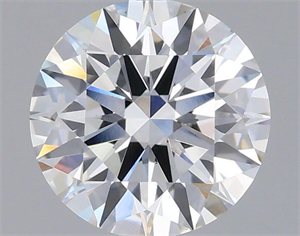 Picture of Lab Grown Diamond 1.55 Carats, Round with Ideal Cut, D Color, VS1 Clarity and Certified by IGI