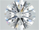 Lab Grown Diamond 1.18 Carats, Round with Ideal Cut, D Color, VS1 Clarity and Certified by IGI