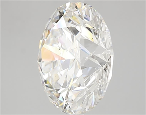 Picture of Lab Grown Diamond 7.37 Carats, Round with Excellent Cut, G Color, VS2 Clarity and Certified by GIA