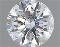 Del inventario de diamantes de laboratorio, 1.37 quilates, Redondo , Color D, claridad VS1 y certificado IGI