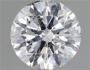 Foto Diamante Natural 2.02 quilates, Redondo , Color E, claridad I1 y certificado GIA de