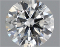 Natural Diamond 0.40 Carats, Round with Excellent Cut, I Color, SI1 Clarity and Certified by IGI