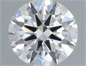 Natural Diamond 0.45 Carats, Round with Excellent Cut, G Color, VS1 Clarity and Certified by IGI