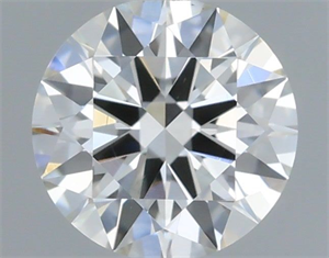Picture of Natural Diamond 0.45 Carats, Round with Excellent Cut, G Color, VS1 Clarity and Certified by IGI