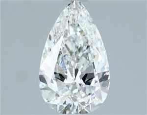 Picture of Natural Diamond 0.80 Carats, Pear with  Cut, G Color, SI1 Clarity and Certified by IGI