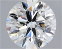 Diamante Natural 1.50 quilates, Redondo , Color F, claridad VVS2 y certificado IGI