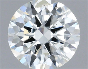 Foto Diamante Natural 0.45 quilates, Redondo , Color H, claridad SI2 y certificado IGI de