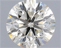 Natural Diamond 0.90 Carats, Round with Very Good Cut, K Color, SI2 Clarity and Certified by IGI
