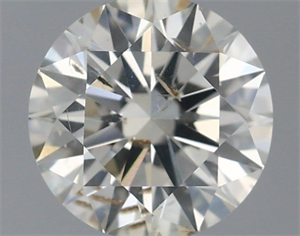 Picture of Natural Diamond 0.40 Carats, Round with Excellent Cut, I Color, SI2 Clarity and Certified by IGI