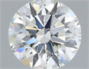 Natural Diamond 0.51 Carats, Round with Excellent Cut, H Color, VS2 Clarity and Certified by IGI