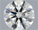 Diamante Natural 0.41 quilates, Redondo , Color I, claridad VVS1 y certificado IGI