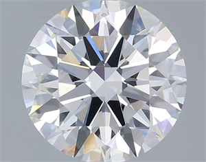 Picture of Lab Grown Diamond 1.51 Carats, Round with Ideal Cut, D Color, VVS2 Clarity and Certified by IGI
