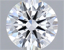 Lab Grown Diamond 1.01 Carats, Round with Excellent Cut, E Color, VS1 Clarity and Certified by IGI
