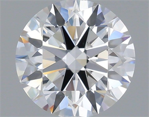 Picture of Lab Grown Diamond 1.09 Carats, Round with Ideal Cut, D Color, VVS2 Clarity and Certified by IGI