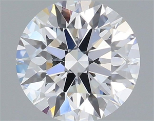 Picture of Lab Grown Diamond 1.06 Carats, Round with Ideal Cut, D Color, VVS2 Clarity and Certified by IGI
