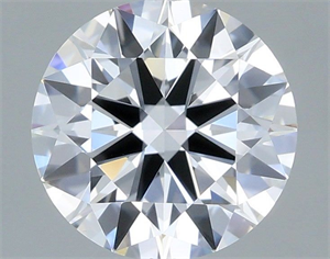 Picture of Lab Grown Diamond 1.53 Carats, Round with Excellent Cut, D Color, VVS2 Clarity and Certified by IGI