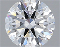 Lab Grown Diamond 1.03 Carats, Round with Ideal Cut, F Color, VS1 Clarity and Certified by IGI