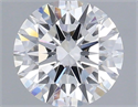 Lab Grown Diamond 1.03 Carats, Round with Ideal Cut, F Color, VS1 Clarity and Certified by IGI