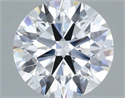 Del inventario de diamantes de laboratorio, 1.57 quilates, Redondo , Color D, claridad VVS2 y certificado IGI