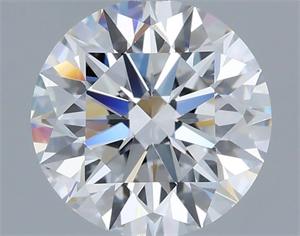 Picture of Lab Grown Diamond 1.51 Carats, Round with Ideal Cut, D Color, VVS2 Clarity and Certified by IGI