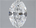 Natural Diamond 2.50 Carats, Oval with  Cut, F Color, SI1 Clarity and Certified by GIA