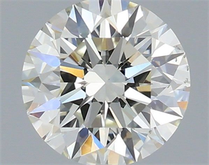 Picture of Natural Diamond 0.71 Carats, Round with Excellent Cut, J Color, VS2 Clarity and Certified by IGI