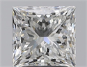 Natural Diamond 2.01 Carats, Princess with  Cut, H Color, SI2 Clarity and Certified by GIA