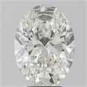 Diamante Natural 4.01 quilates, Ovalado , Color J, claridad VS2 y certificado GIA