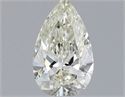 Natural Diamond 0.51 Carats, Pear with  Cut, I Color, SI1 Clarity and Certified by IGI