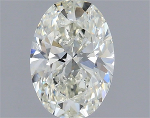 Picture of Natural Diamond 0.58 Carats, Oval with  Cut, H Color, VS1 Clarity and Certified by IGI
