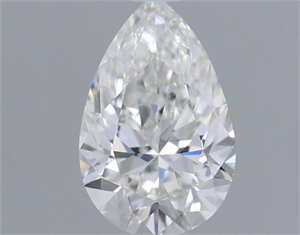 Foto Diamante Natural 0.50 quilates, De pera , Color F, claridad VS2 y certificado GIA de