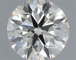 Picture of Natural Diamond 0.70 Carats, Round with Excellent Cut, J Color, SI1 Clarity and Certified by IGI