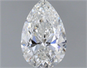Diamante Natural 0.50 quilates, De pera , Color F, claridad VS2 y certificado GIA