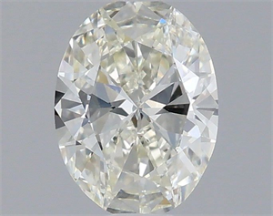 Picture of Natural Diamond 0.58 Carats, Oval with  Cut, H Color, VS2 Clarity and Certified by IGI