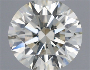 Picture of Natural Diamond 0.40 Carats, Round with Excellent Cut, L Color, VS1 Clarity and Certified by IGI