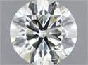 Diamante Natural 0.71 quilates, Redondo , Color J, claridad I1 y certificado IGI