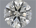 Diamante Natural 0.53 quilates, Redondo , Color L, claridad I1 y certificado IGI