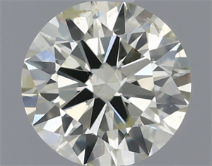 Picture of Natural Diamond 0.40 Carats, Round with Excellent Cut, L Color, SI2 Clarity and Certified by IGI