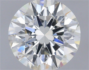 Picture of Natural Diamond 1.13 Carats, Round with Excellent Cut, G Color, SI2 Clarity and Certified by IGI
