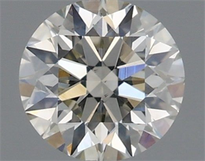 Foto Diamante Natural 0.41 quilates, Redondo , Color K, claridad SI1 y certificado IGI de