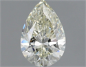 Diamante Natural 1.01 quilates, De pera , Color K, claridad VVS1 y certificado IGI
