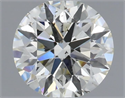 Natural Diamond 0.70 Carats, Round with Excellent Cut, J Color, SI1 Clarity and Certified by IGI