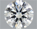Diamante Natural 1.04 quilates, Redondo , Color J, claridad SI1 y certificado IGI