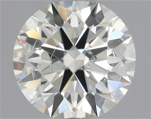 Foto Diamante Natural 0.70 quilates, Redondo , Color I, claridad SI2 y certificado IGI de