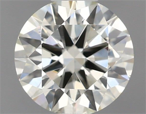 Picture of Natural Diamond 0.70 Carats, Round with Excellent Cut, K Color, VS1 Clarity and Certified by IGI