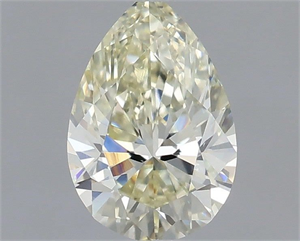 Picture of Natural Diamond 0.43 Carats, Pear with  Cut, J Color, VS1 Clarity and Certified by IGI