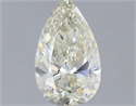 Diamante Natural 0.47 quilates, De pera , Color J, claridad VVS2 y certificado IGI