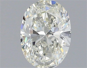 Picture of Natural Diamond 0.43 Carats, Oval with  Cut, H Color, VS2 Clarity and Certified by IGI