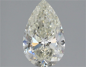 Picture of Natural Diamond 2.01 Carats, Pear with  Cut, I Color, SI2 Clarity and Certified by IGI